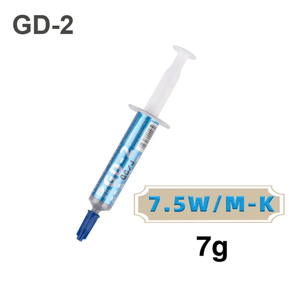 GD900/GD-2 Thermal Conductive Grease – Silicone Heatsink Paste 7g/15g/30g for PC, CPU, GPU, LED & VGA Cooling