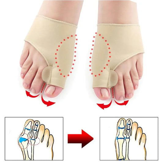 Toe Separator Bunion Corrector – Hallux Valgus Toe Pain Relief Foot Care Tool