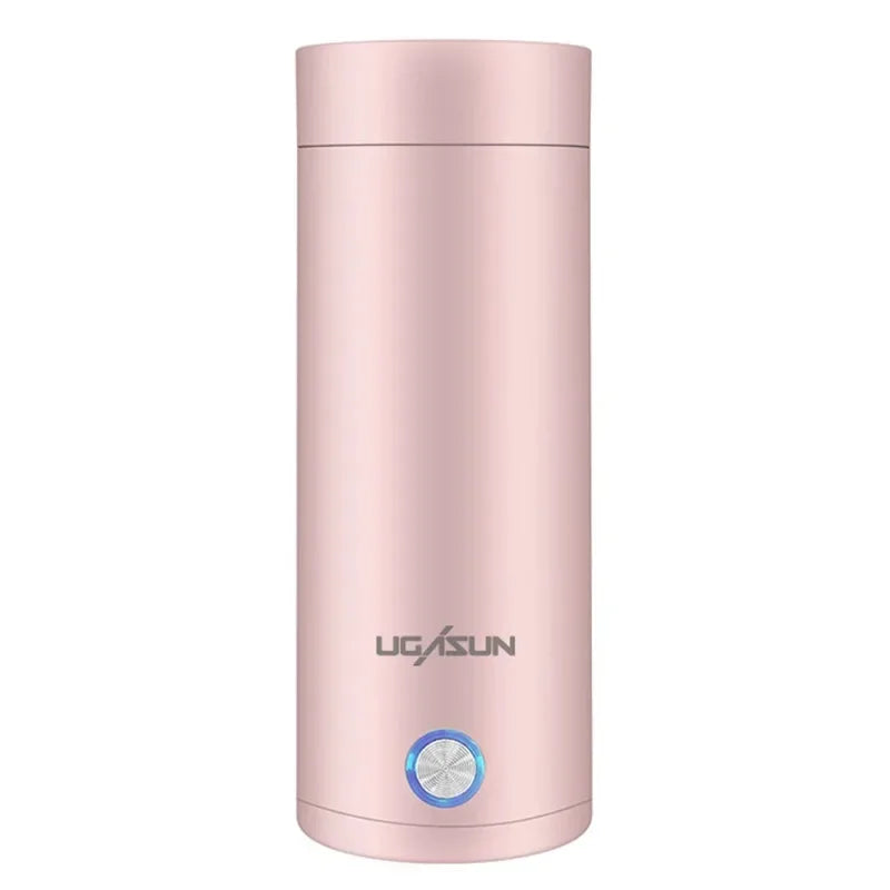 400ml Portable Electric Kettle — 220V Travel Tea, Coffee, Milk Boiler with Keep Warm Function for Kitchen