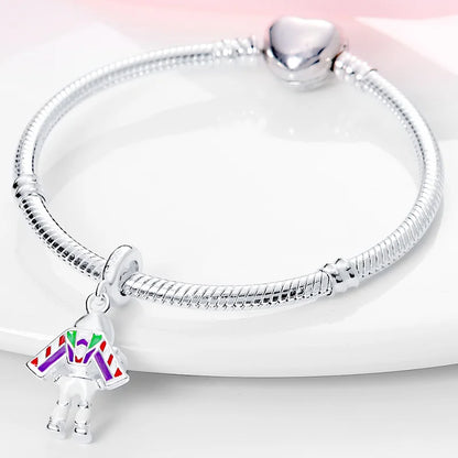 Fall New 925 Silver Plated MINISO Marvel Star Wars Rescuers Pendant Charm – Fits Original Pandora Bracelet, DIY Jewelry for Women