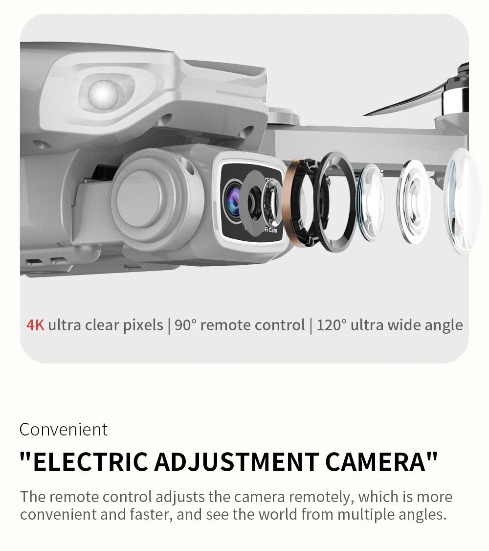 Drone L900 Pro 4K – Professional 5G GPS HD Dual Camera Photography, Brushless Foldable Quadcopter, 1.2KM Distance RC Drone Toys