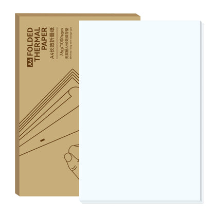 PeriPage Fold Thermal Paper – Compatible with PeriPage A40 Thermal Printer – Quick-Dry for Photos, Receipts, Memos, PDF Files