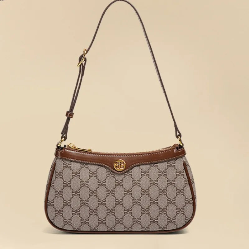 Designer Luxury Women’s Underarm Tote Bag – Fashionable Single-Shoulder Crossbody Bag for Commuting