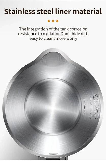 500ML Stainless Steel Portable Electric Kettle — Travel Water Boiler Pot for Hotel, Home, Kitchen, Tea, and Coffee