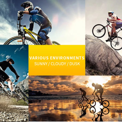 UV400 Cycling Sunglasses | Riding Glasses for Men & Women | Sports Eyewear for Bicycle Mountain Bike & Road Goggles