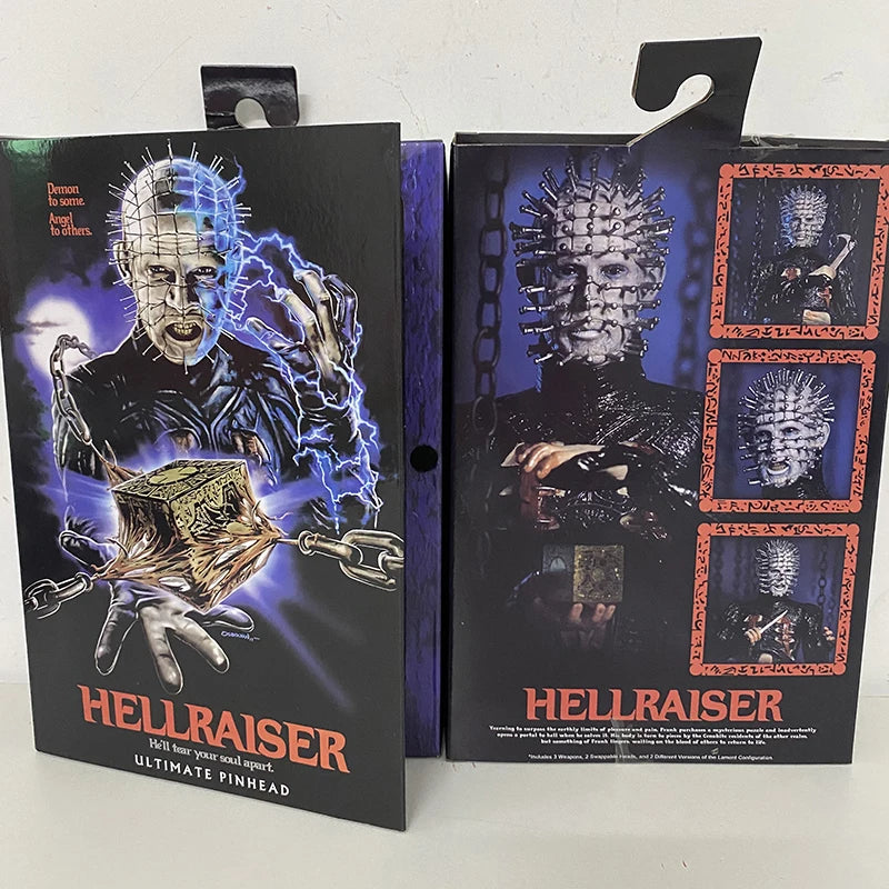 NECA Hellraiser Ultimate Pinhead Action Figure – Movable PVC Collectible Toy, Perfect Birthday Gift
