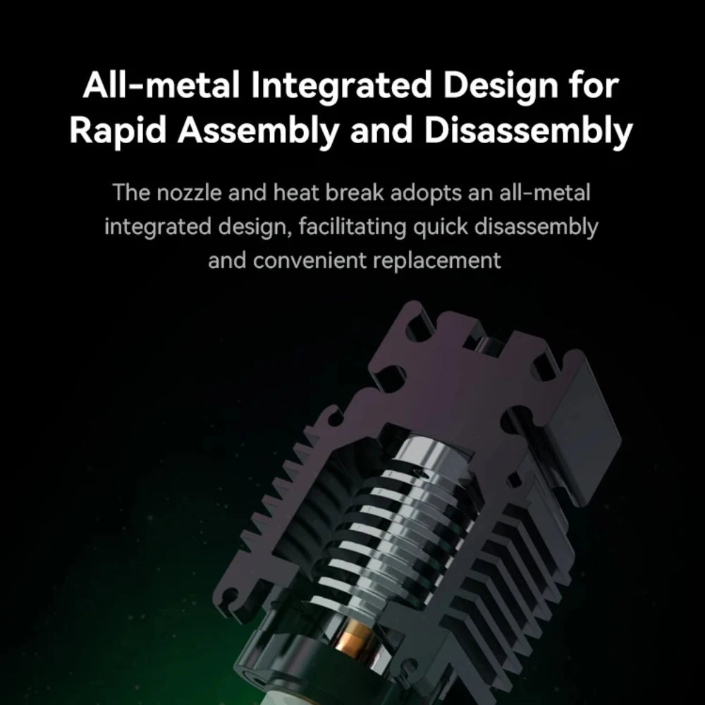 Creality Ender-3 V3 SE/KE Ceramic Heating Block Kit – 60W 0.4mm Quick-Swap Nozzle for 3D Printers