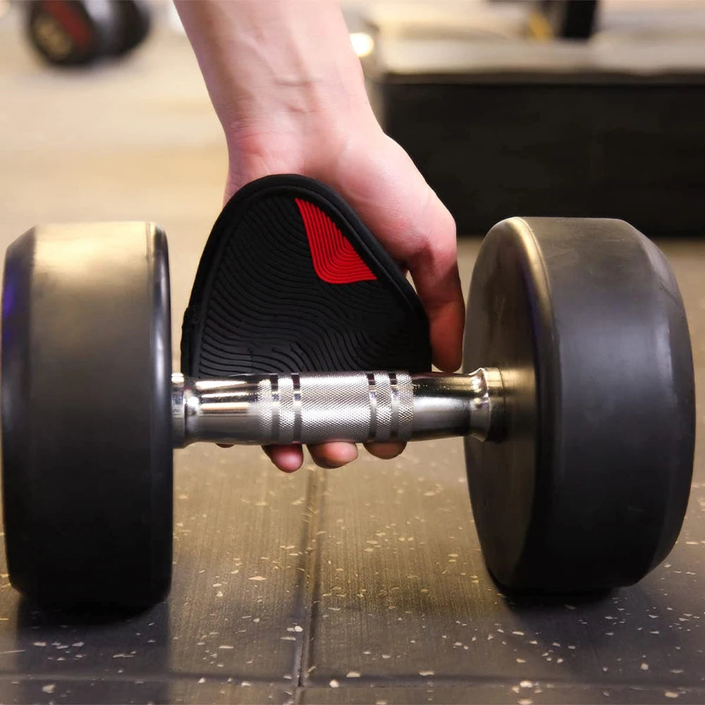 Half-Finger Gym Fitness Gloves – Palm Protectors for Weightlifting, Dumbbell Grips & Workout Training