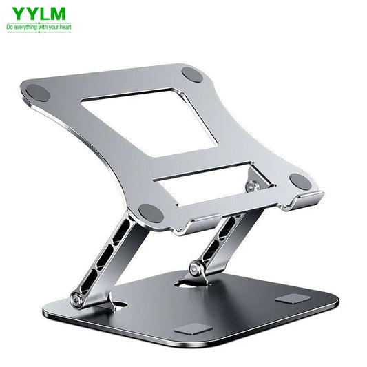 Adjustable Aluminum Alloy Phone & Tablet Stand | Portable Folding Design | Supports Devices up to 17" | Cooling Feature | Laptop & Tablet Support