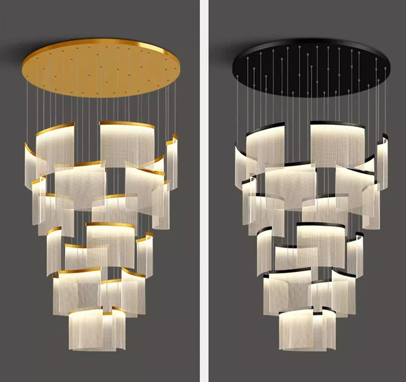 Modern LED Ceiling Pendant Lamp – Decorative Indoor Lighting Chandelier for Bedroom & Dining Room
