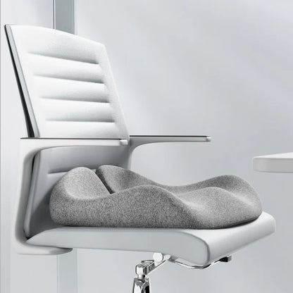 Orthopedic Memory Foam Coccyx Cushion – Tailbone & Sciatica Pain Relief for Office Chair & Car Seat, Non-Slip Comfort Design