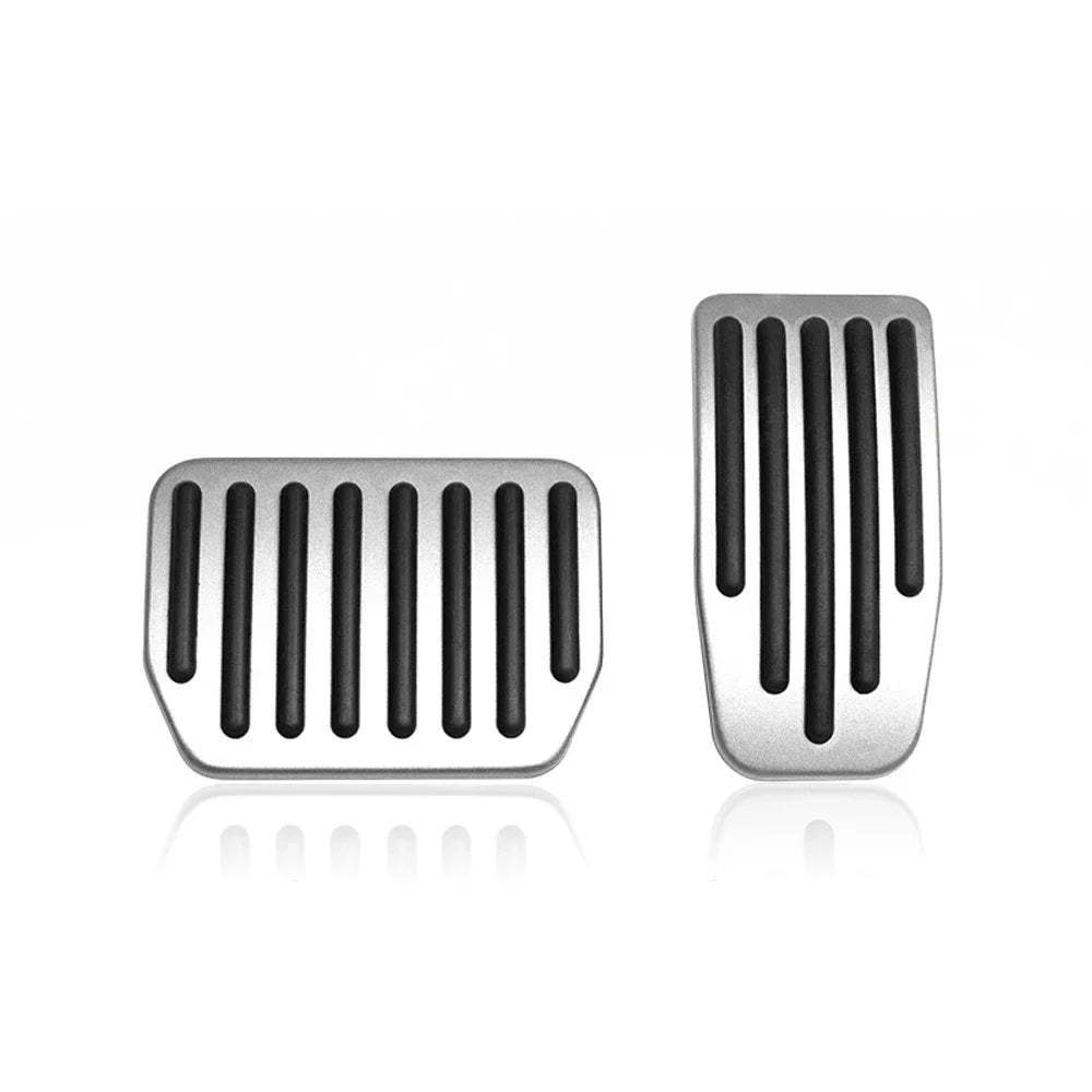 Tesla Model Y/3 Highland Foot Pedal Pads – Non-Slip Aluminum Accelerator, Brake & Rest Performance Covers