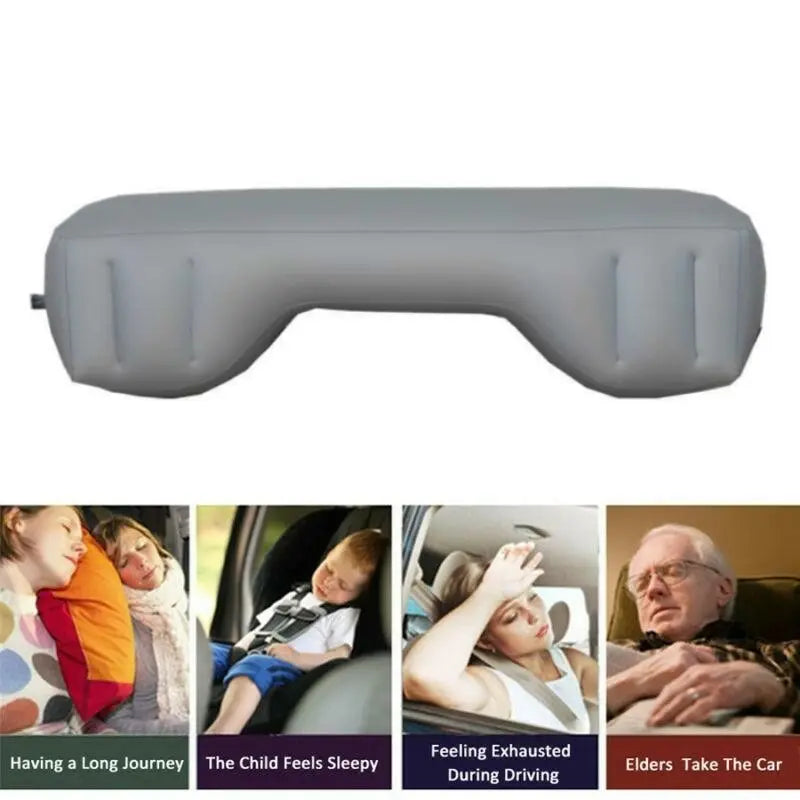 Car Travel Inflatable Mattress – Back Seat Air Bed Gap Filler for Long-Distance Camping