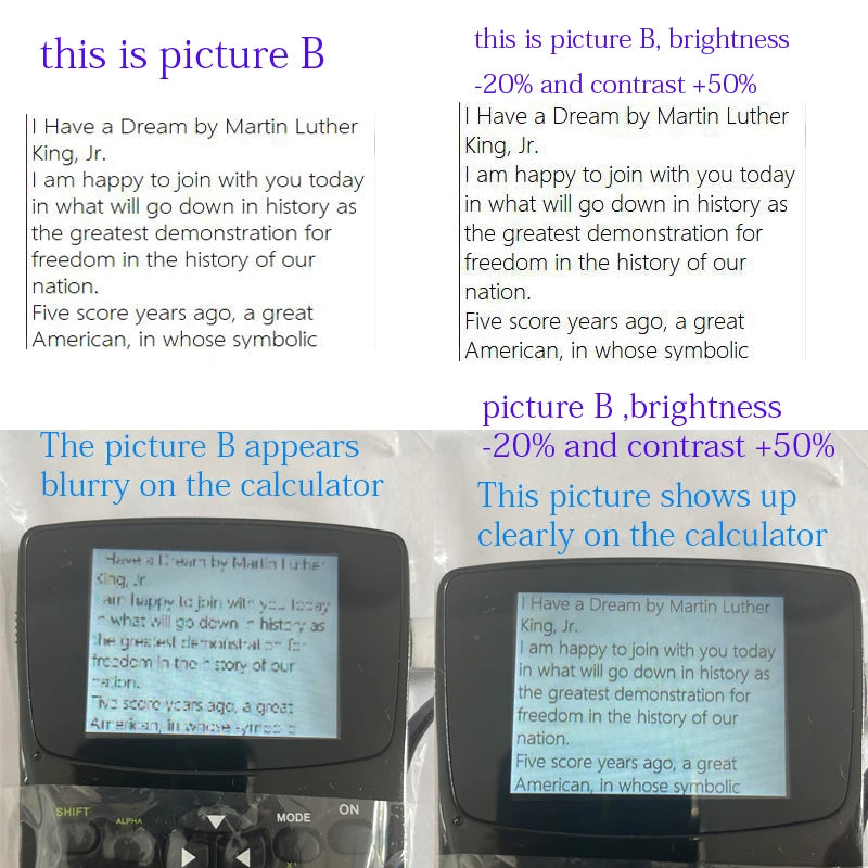 Fashion Student MP4 Player & Calculator – Emergency Button, Quick Response, Text & Video, Privacy Film Option