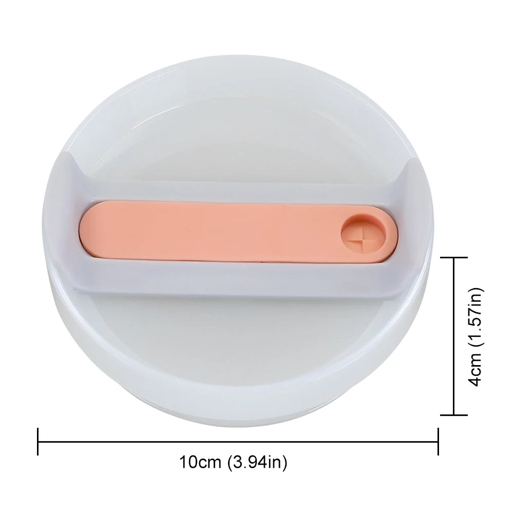 40oz Stanley Tumbler Lid Replacement — Spill-Proof Flip Straw Cap for Water & Coffee