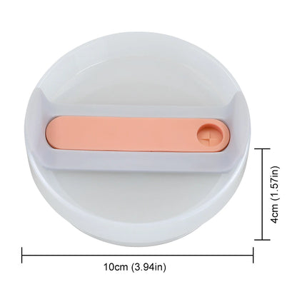 40oz Stanley Tumbler Lid Replacement — Spill-Proof Flip Straw Cap for Water & Coffee