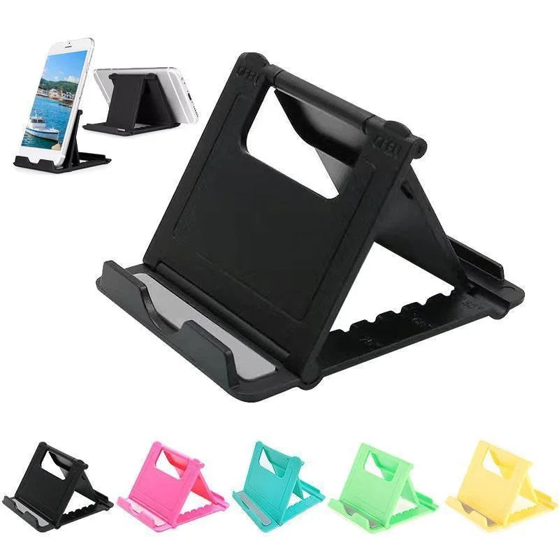 Portable Mini Folding Phone Holder: Creative Universal Stand for Tablets & Computers
