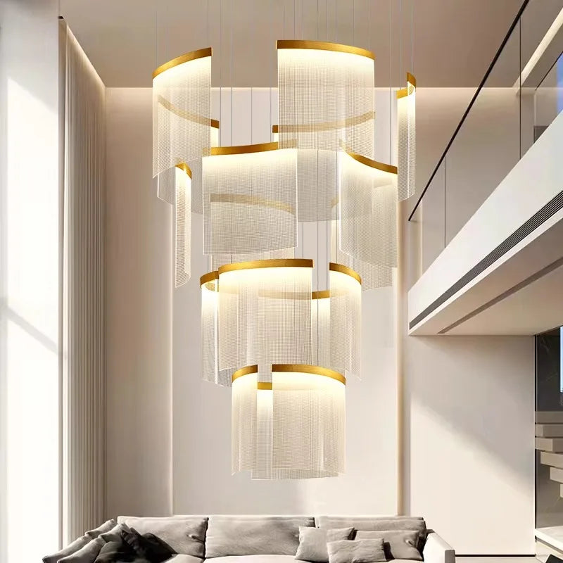Modern LED Ceiling Pendant Lamp – Decorative Indoor Lighting Chandelier for Bedroom & Dining Room