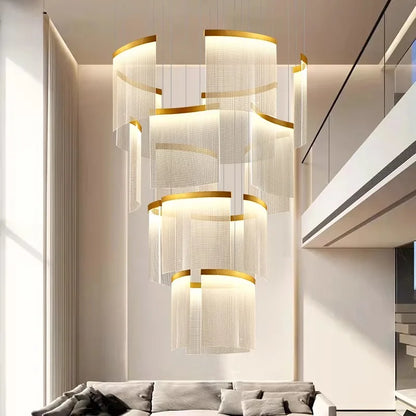 Modern LED Ceiling Pendant Lamp – Decorative Indoor Lighting Chandelier for Bedroom & Dining Room