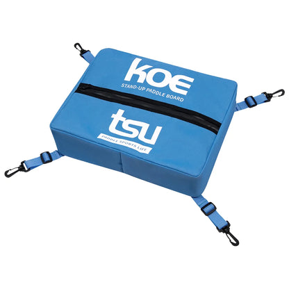 KOETSU Adjustable Paddle Board Storage Bag — Sealed Zipper Deck Cooler & Food Storage for SUP