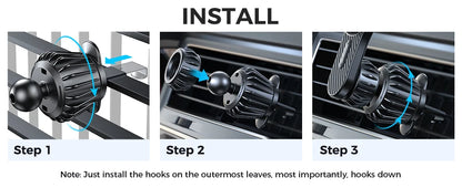 Joyroom Magnetic Car Phone Holder – Universal Strong Air Vent Mount for iPhone, Samsung, LG, Google Pixel