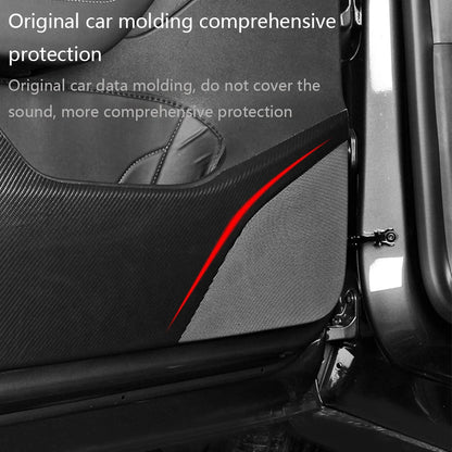 Tesla Model Y/3 2021-2023 Door Anti-Kick Protective Sticker – Soil-Proof & Anti-Scratch Side Door Mat Protector