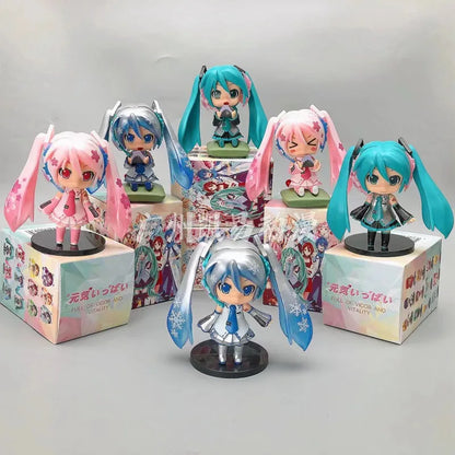 Hatsune Miku Mystery Gift Box – Anime Blind Box with Lucky Action Figures & Model Toys