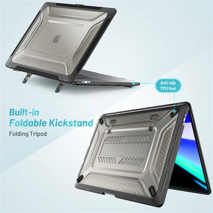 2023 New MacBook Laptop Case - Compatible with MacBook Pro 14, Air M2 13.6, Pro 16 and 13 - M1 M2 M3 Chip Protective Cover Accessories