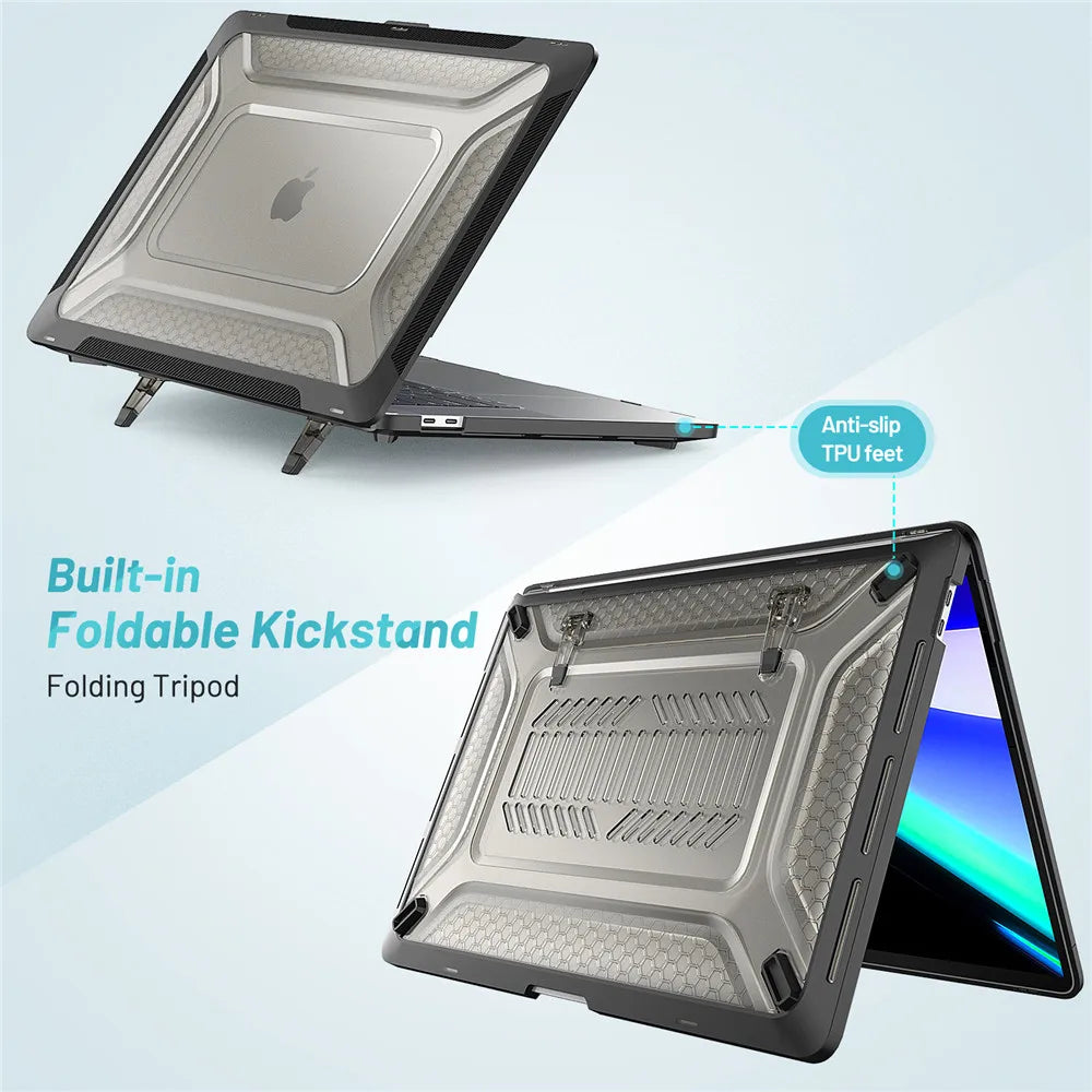 2023 New Laptop Case for MacBook Pro 14 & Air M2 – M1, M2, M3 Chip Compatible, 13.6 & 15-inch Cover & Accessories