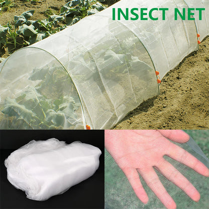 Garden Insect Protection Net – 60 Mesh Pest Control Cover for Plants, Vegetables, Fruits, Flowers & Greenhouse, Anti-Bird Protective Net