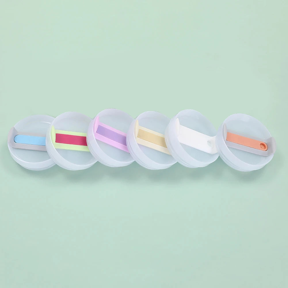 40oz Stanley Tumbler Lid Replacement — Spill-Proof Flip Straw Cap for Water & Coffee