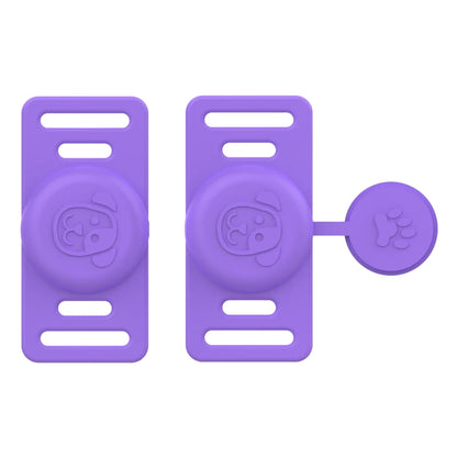 Airtag Dog Collar Holder – Silicone Protective Case for Apple AirTag, Full Body Cover Fits All Collar Sizes