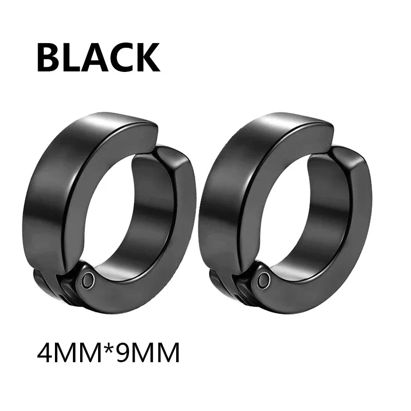 Fashion Magnetic Clip Ear Studs - Non-Piercing Fake Earrings for Men & Women, Jewelry Gift