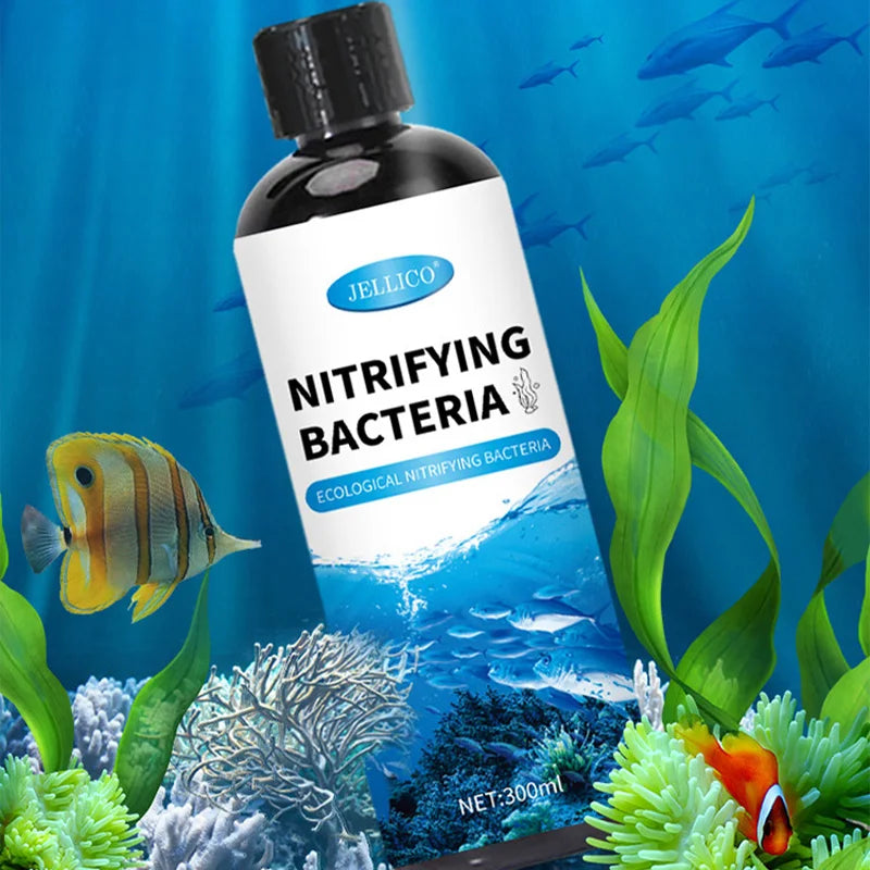 300ml Nitrifying Bacteria Liquid – Fish Tank Water Purifier & Treatment for Aquarium Fish Farming
