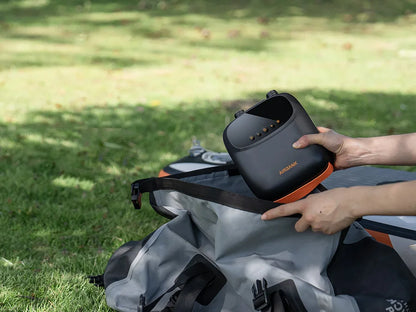 SUP Inflatable Pump — Rechargeable 20PSI Pump for PVC Kayaks, Kite Wings & Stand Up Paddle Boards