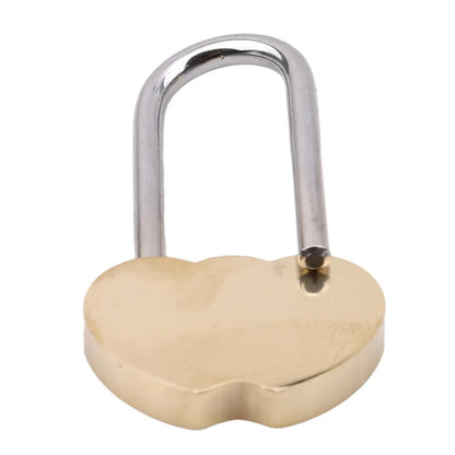 Padlock Love Lock – Engraved Double Heart, Valentine's & Anniversary Gifts for Couples, Christmas Gift