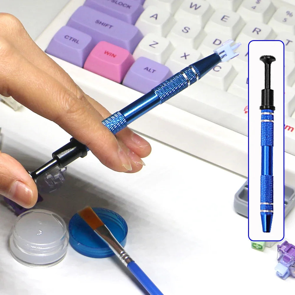 Keyboard Keycaps Switch Puller and Opener - Switch Lubrication Package for Mechanical Keyboards, Hot Swap Accessory Kit for Gamers