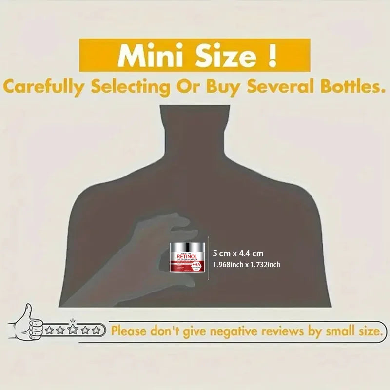 Retinol Collagen Facial Moisturizing Cream – Deep Nourishment for Dry, Rough & Aging Skin