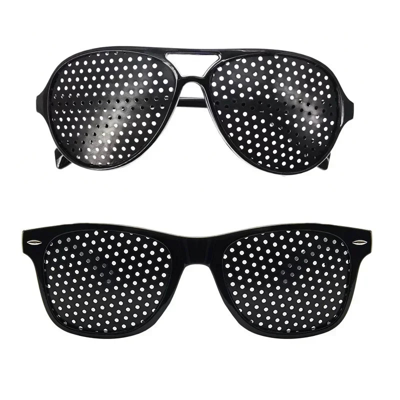 Anti-Myopia Pin Hole Glasses – Vision Correction & Eye Fatigue Relief for Men & Women