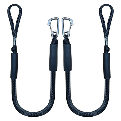 Boat Bungee Dock Lines — Kayak, Jet Ski & Power Boat Mooring Rope Accessories