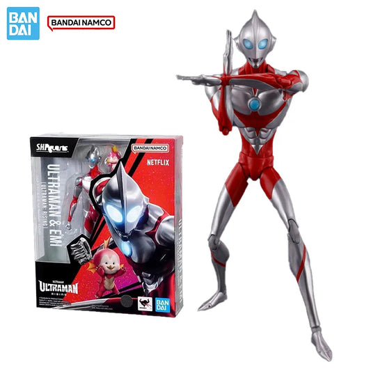 Bandai Ultraman Rising Model Kit – Genuine SHF Anime Figure & Emi Collection Action Toy