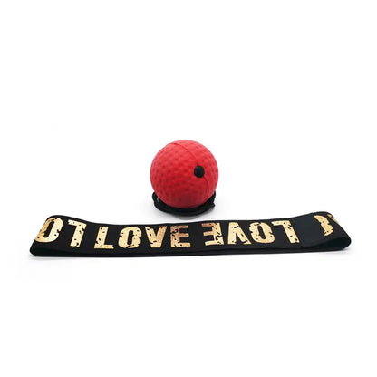 Head-Mounted Boxing Speed Ball – Tyson Ball for Kids and Adults – Agility Trainer with Bouncy Reaction Ball