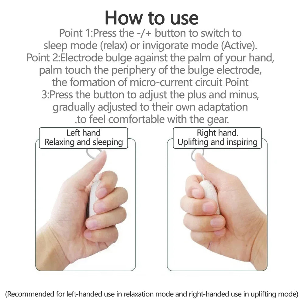 Sleep Aid & Brain Massager – Relieve Headache, Anxiety, Improve Focus and Deep Sleep