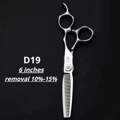 Left-Handed Professional Hairdressing Scissors – 6-Inch Hair Cutting Shears for Barbers & Hairdressers