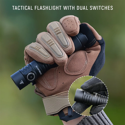 Sofirn SP31 V3.0 Tactical LED Flashlight — 2000LM SST40/519A USB-C Rechargeable 18650 Torch with Dual Switch