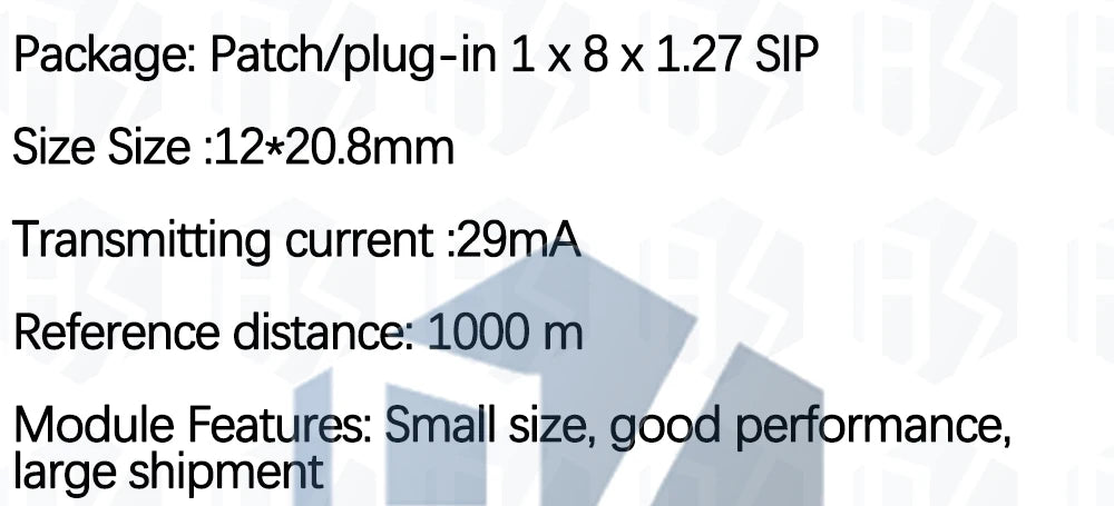 CC1101 Wireless Module - 10mW, 433MHZ/868MHZ, Long Distance Transmission 300-1000M with SMA Antenna, Wireless Transceiver