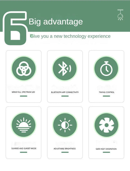 New Aquarium LED Water Grass Lamp - WRGB Full Spectrum 8500K, Explosive Algae Downlight for Fish Tanks, 25/35/65W