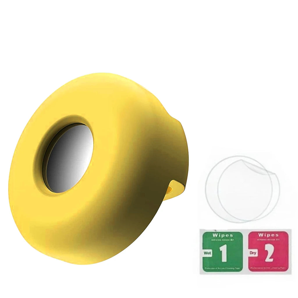 Airtag Dog Collar Holder – Silicone Protective Case for Apple AirTag, Full Body Cover Fits All Collar Sizes