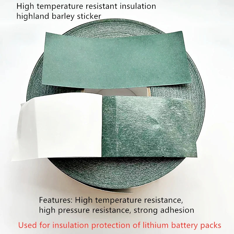 5M Roll 18650/21700 Battery Insulation Sticker – Highland Barley Paper ...