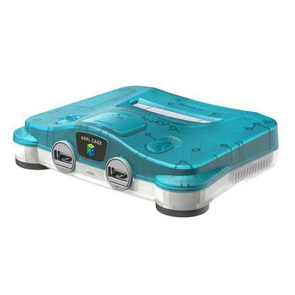 RetroFlag 64Pi Retro Gaming Case for Raspberry Pi 5 – Dual USB Ports, SD Card Storage, Safe Shutdown & Reset Support